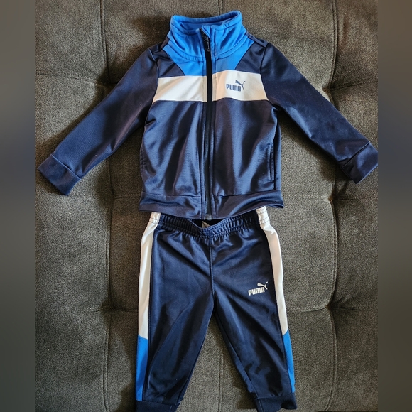 Puma Other - Puma Dark Blue Athletic Set Baby Size 12mos